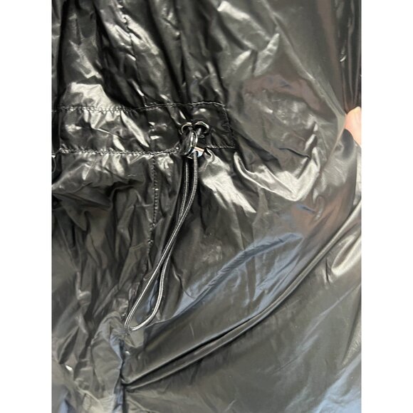 BCBGMAXAZRIA M Feather Free EC0-Friendly Fill Packable Black Puffer Jacket Coat - Picture 6 of 8